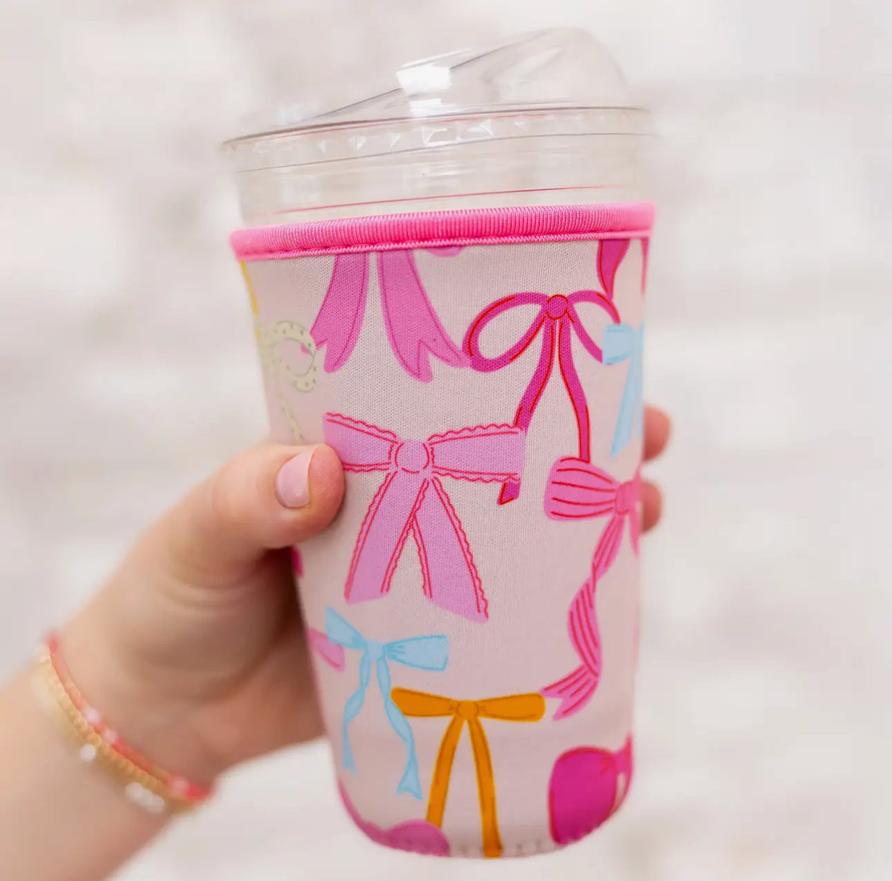 Coquette Bows Drink Sleeve